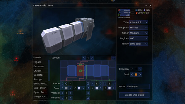 Stardust Exile gameplay screenshot