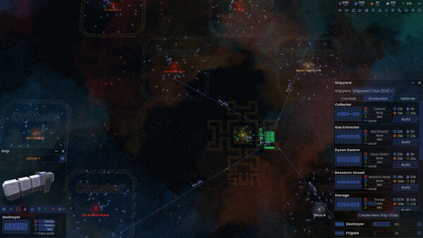 Stardust Exile gameplay screenshot