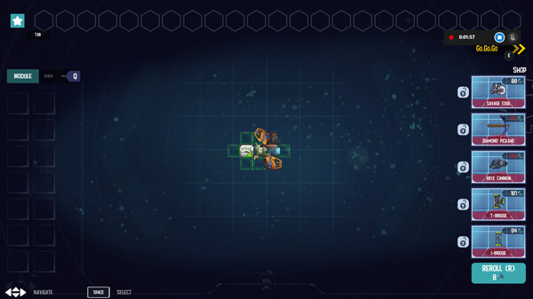 Starship Scramble gameplay screenshot