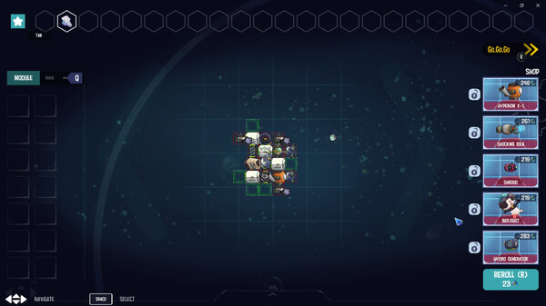 Starship Scramble gameplay screenshot