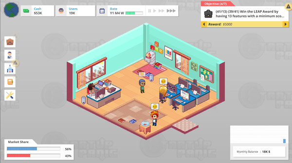Startup Panic gameplay screenshot