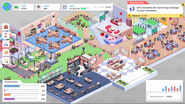 Startup Panic gameplay screenshot