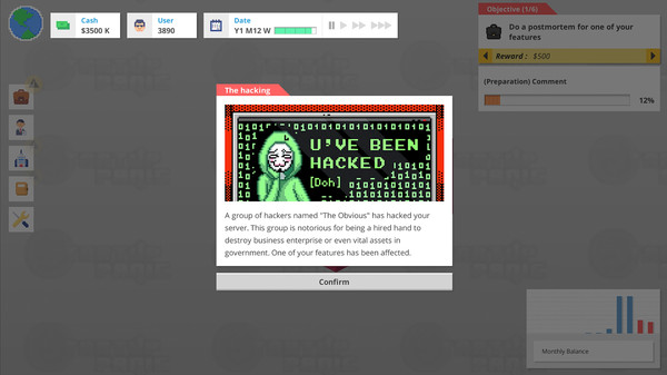 Startup Panic gameplay screenshot