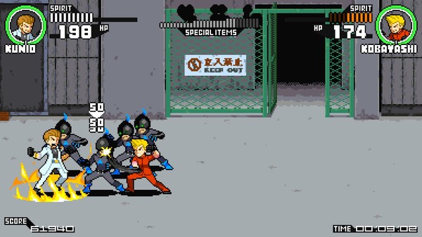 STAY COOL, KOBAYASHI-SAN!: A RIVER CITY RANSOM STORY gameplay screenshot