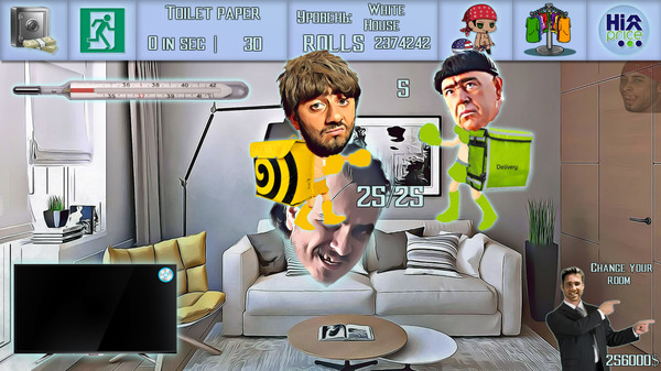 Stayhome Simulator gameplay screenshot