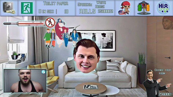 Stayhome Simulator gameplay screenshot