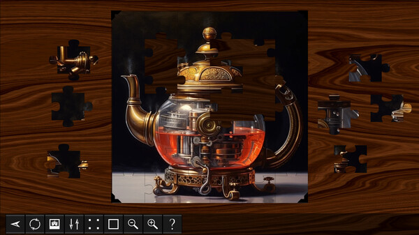 Steampunk Jigsaw Puzzles gameplay screenshot