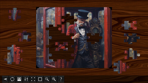 Steampunk Jigsaw Puzzles gameplay screenshot