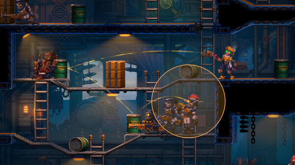 SteamWorld Heist II gameplay screenshot