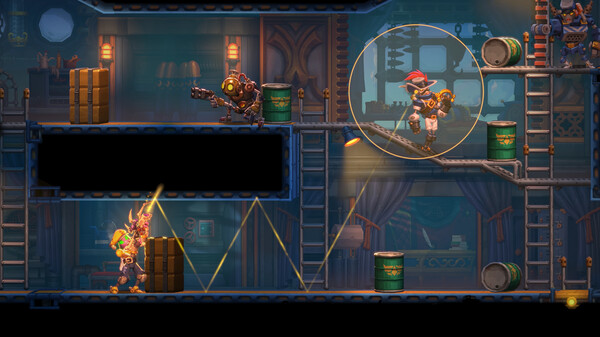 SteamWorld Heist II gameplay screenshot