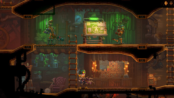 SteamWorld Heist II gameplay screenshot