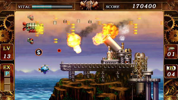 Steel Empire gameplay screenshot