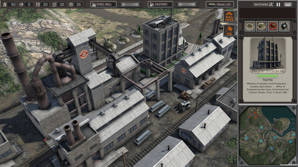 Steel Republic Rail Defender gameplay screenshot