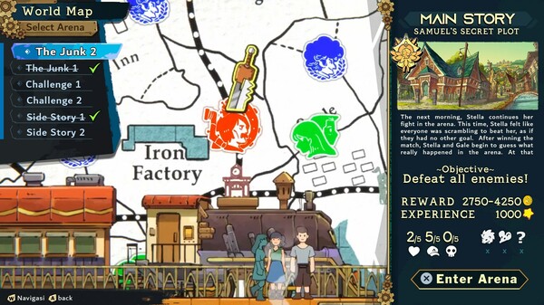 StellaGale: The Trials Of Faith gameplay screenshot