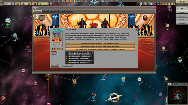 Stellar Monarch 2 gameplay screenshot