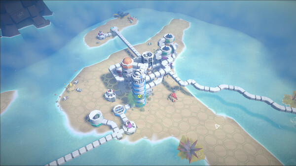 Stellar Settlers: Space Base Builder gameplay screenshot
