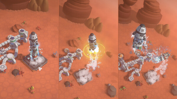 Stellar Settlers: Space Base Builder gameplay screenshot