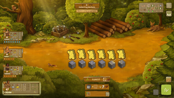 Stone Age: Digital Edition gameplay screenshot