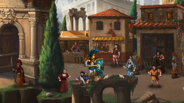 Story of a Gladiator gameplay screenshot