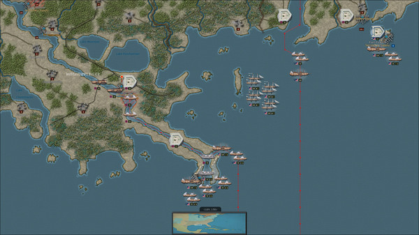 Strategic Command: American Civil War gameplay screenshot