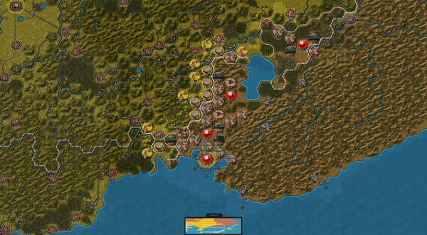 Strategic Command WWII: War in the Pacific gameplay screenshot