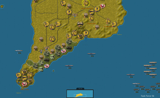 Strategic Command WWII: War in the Pacific gameplay screenshot