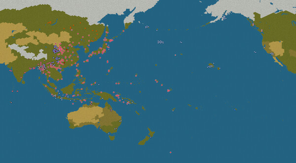 Strategic Command WWII: War in the Pacific gameplay screenshot