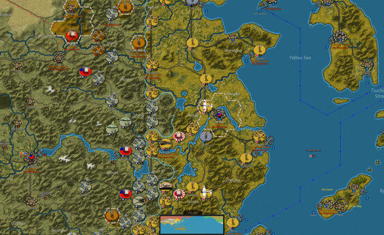 Strategic Command WWII: War in the Pacific gameplay screenshot