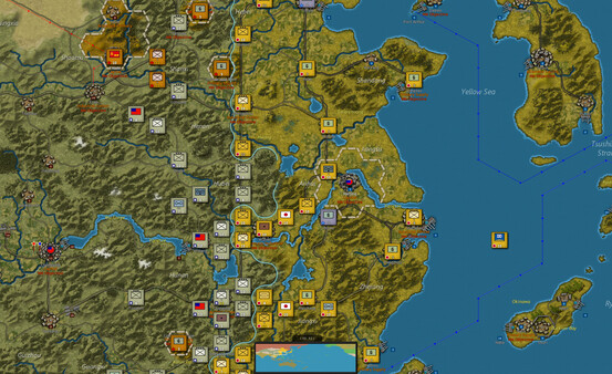 Strategic Command WWII: War in the Pacific gameplay screenshot