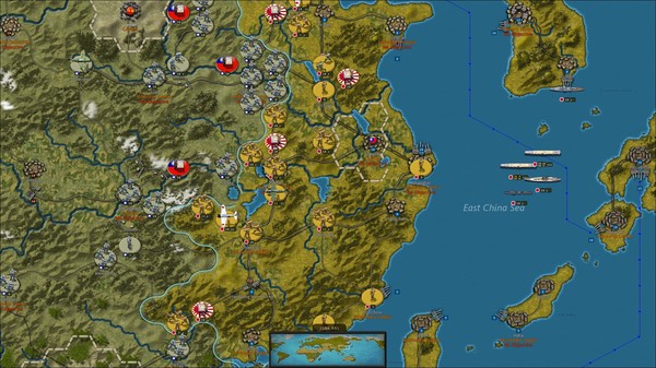 Strategic Command WWII: World at War gameplay screenshot