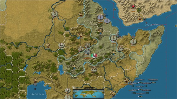 Strategic Command WWII: World at War gameplay screenshot