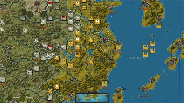 Strategic Command WWII: World at War gameplay screenshot
