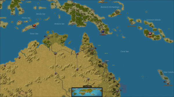 Strategic Command WWII: World at War gameplay screenshot