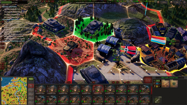 Strategic Mind: Blitzkrieg gameplay screenshot