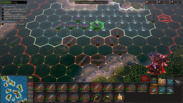 Strategic Mind: The Pacific gameplay screenshot