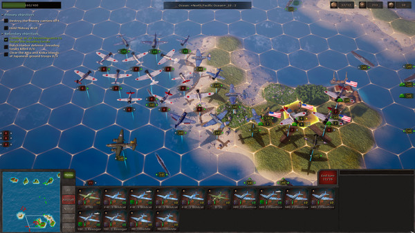 Strategic Mind: The Pacific gameplay screenshot