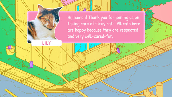 Stray Cats in Cozy Town gameplay screenshot