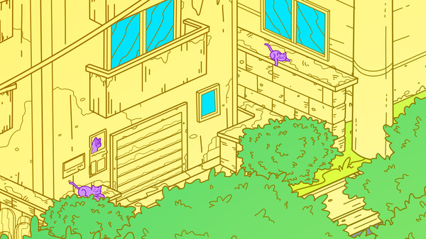 Stray Cats in Cozy Town gameplay screenshot