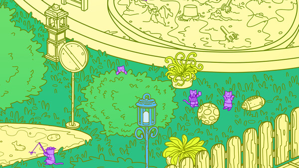 Stray Cats in Cozy Town gameplay screenshot
