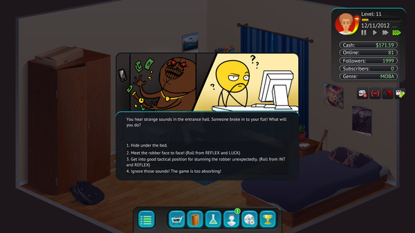 Streamer's Life gameplay screenshot