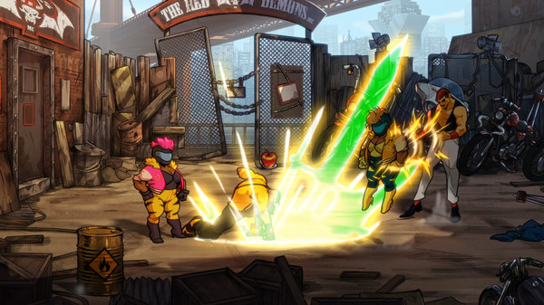 Streets of Rage 4 gameplay screenshot