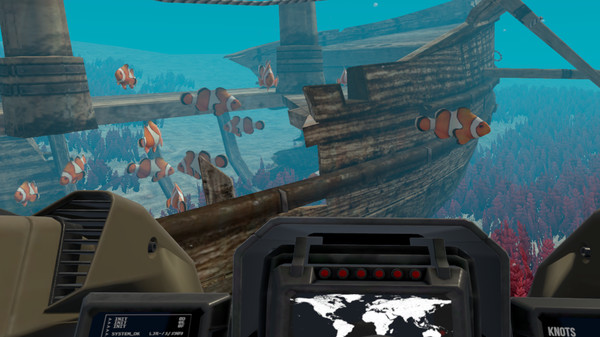 Submarine VR gameplay screenshot
