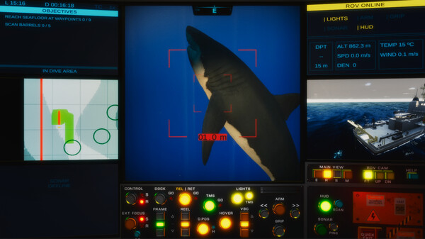 subROV : Underwater Discoveries gameplay screenshot