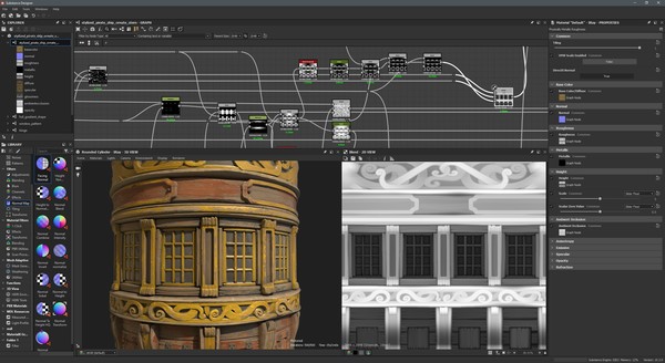 Substance 3D Designer 2021 gameplay screenshot