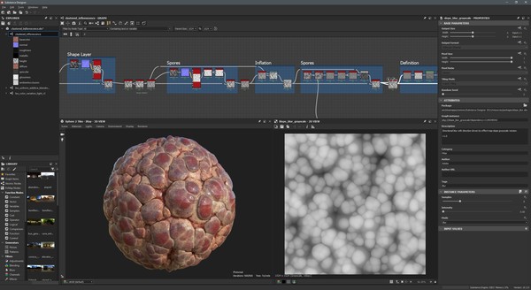 Substance 3D Designer 2021 gameplay screenshot
