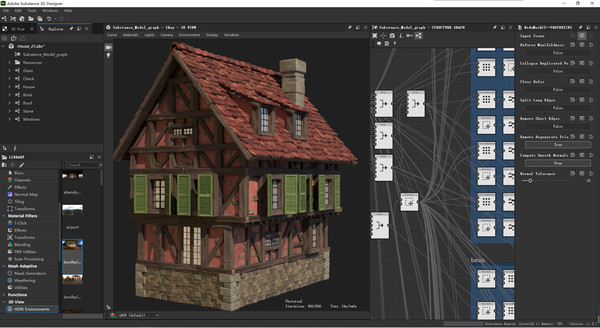Substance 3D Designer 2022 gameplay screenshot