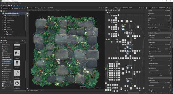 Substance 3D Designer 2022 gameplay screenshot