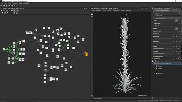 Substance 3D Designer 2022 gameplay screenshot