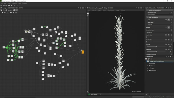 Substance 3D Designer 2023 gameplay screenshot