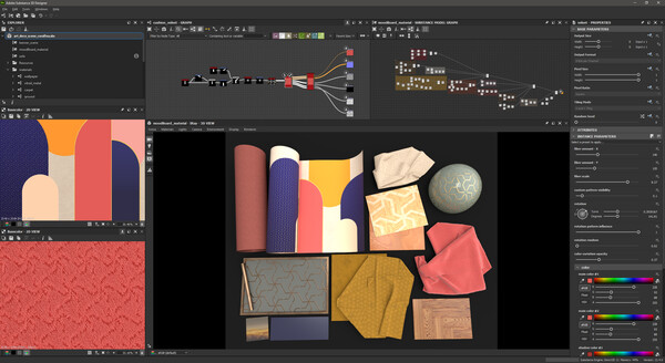 Substance 3D Designer 2024 gameplay screenshot